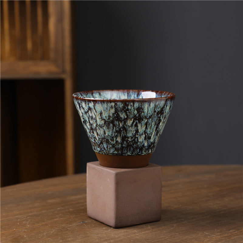 Teetasse Japanisch Retro Ofenglasur Keramik Deko
