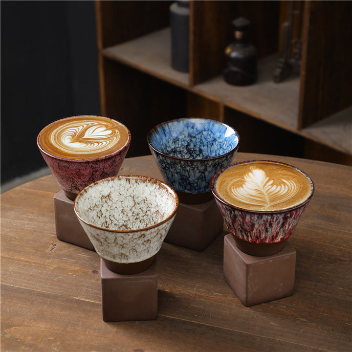 Teetasse Japanisch Retro Ofenglasur Keramik Gaiwan
