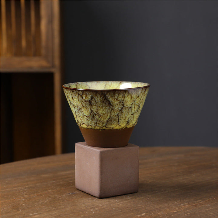 Teetasse Japanisch Retro Ofenglasur Keramik Geschenk