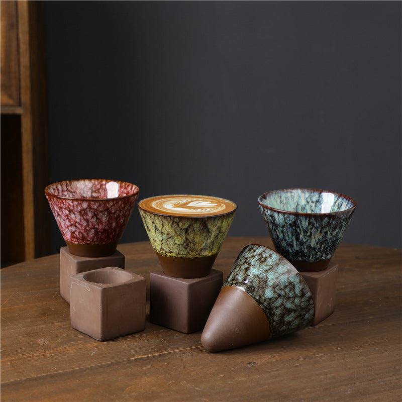 Teetasse Japanisch Retro Ofenglasur Keramik Porzellan