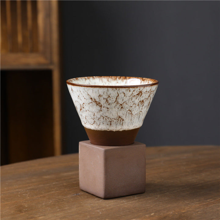 Teetasse Japanisch Retro Ofenglasur Keramik Teezeremonie