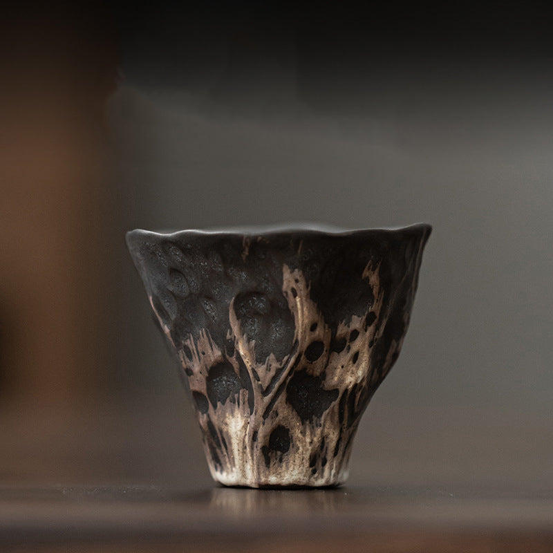 Teetasse Japanisch Lotus Zen Keramik 50ml Porzellan