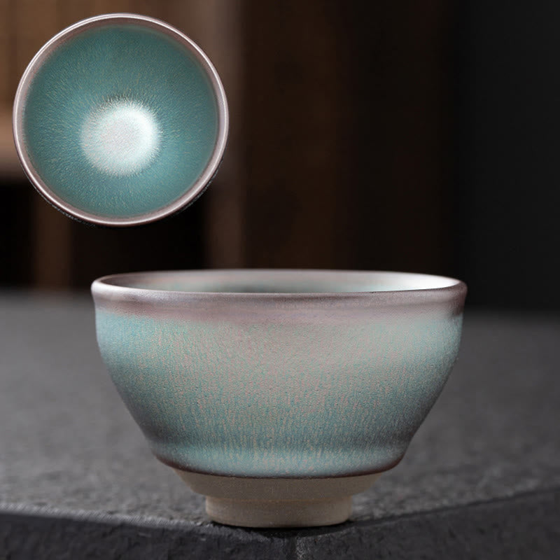 Teetasse Japanisch Rosa Jianzhan Keramik Porzellan