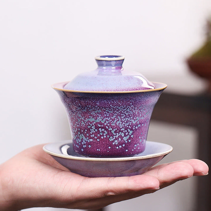 Teetasse Mit Deckel Gaiwan Sancai Deko