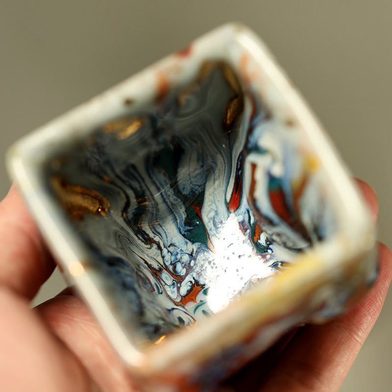Teetasse Mit Henkel Buddha Dunhuang Keramik Geschenk