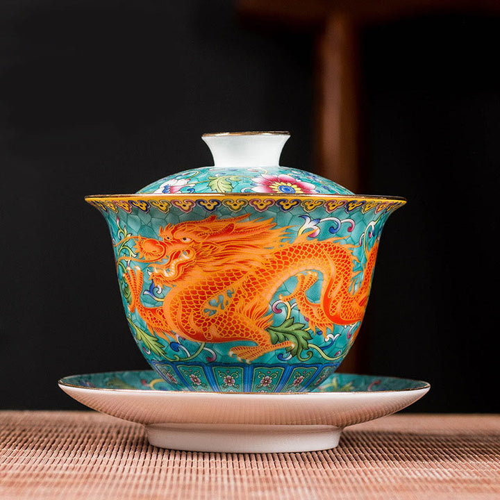 Teetasse Mit Sieb Und Deckel Gaiwan
