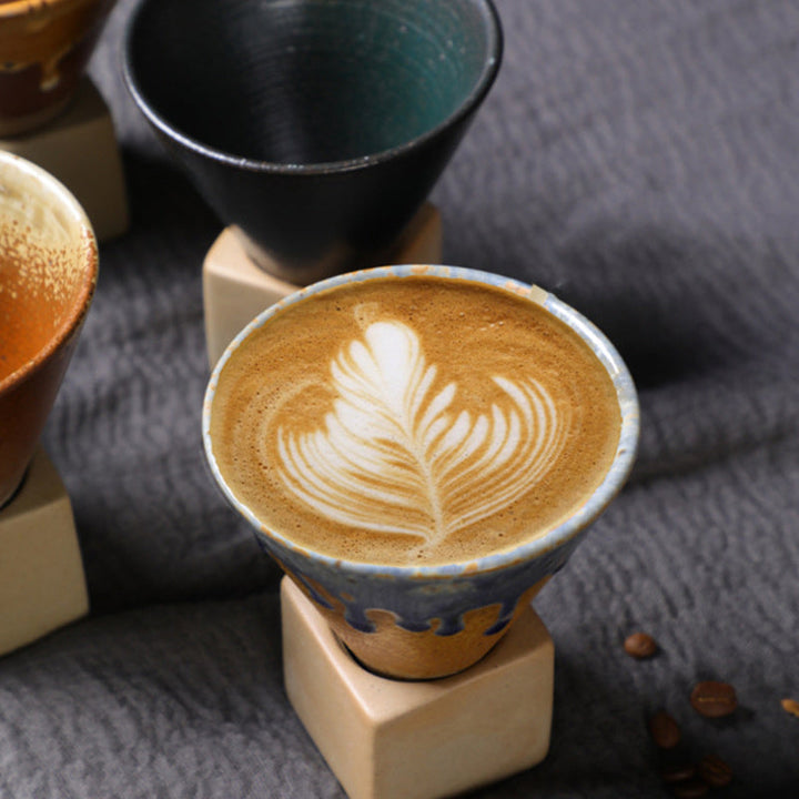 Teetasse Mit Untertasse (210) Vintage Keramik 200ml Geschenk