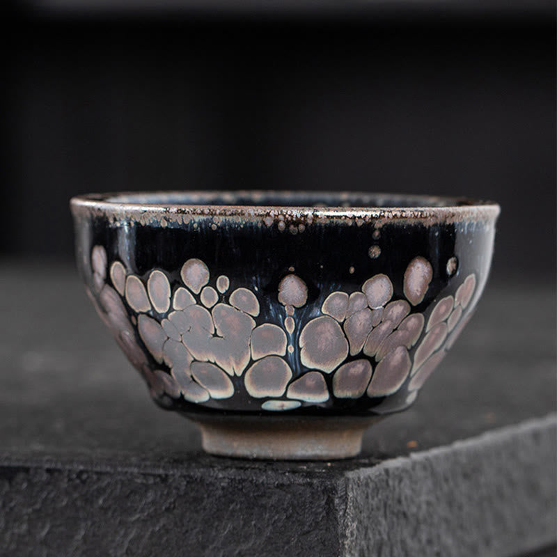 Teetasse Mit Untertasse Sakura Jianzhan Keramik Porzellan