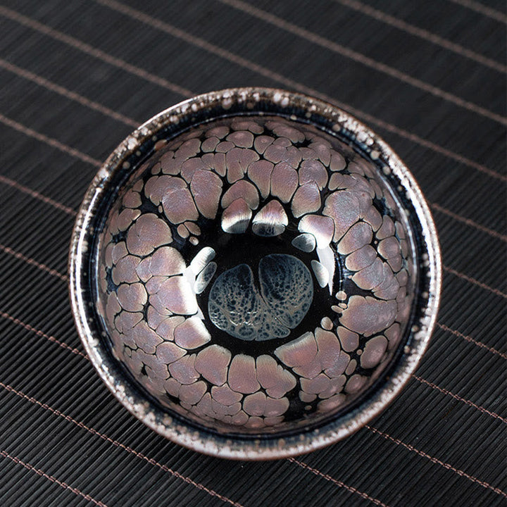 Teetasse Mit Untertasse Sakura Jianzhan Keramik