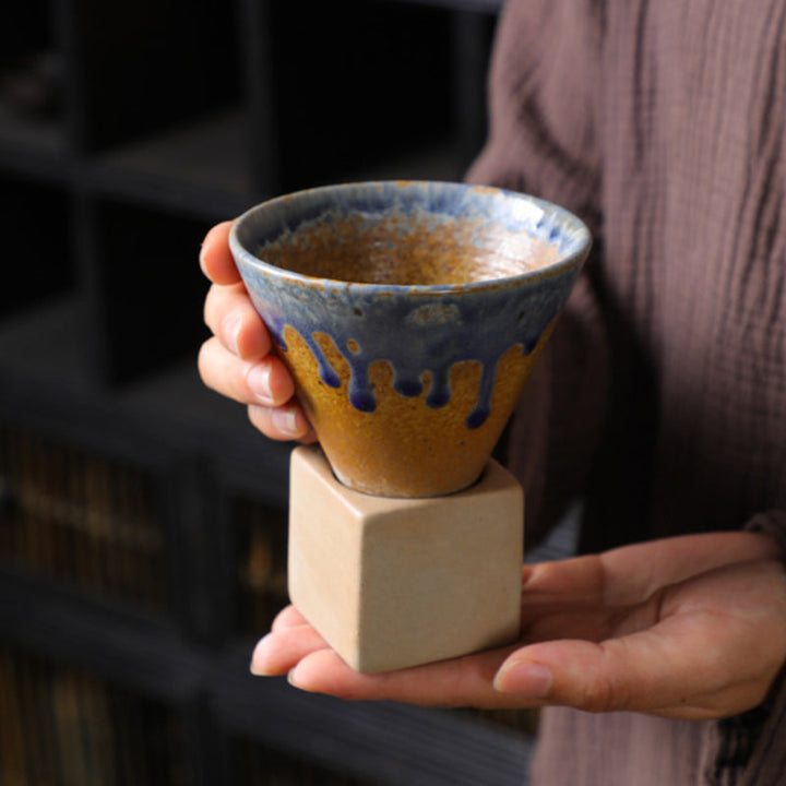 Teetasse Mit Untertasse Vintage Keramik 200ml Deko