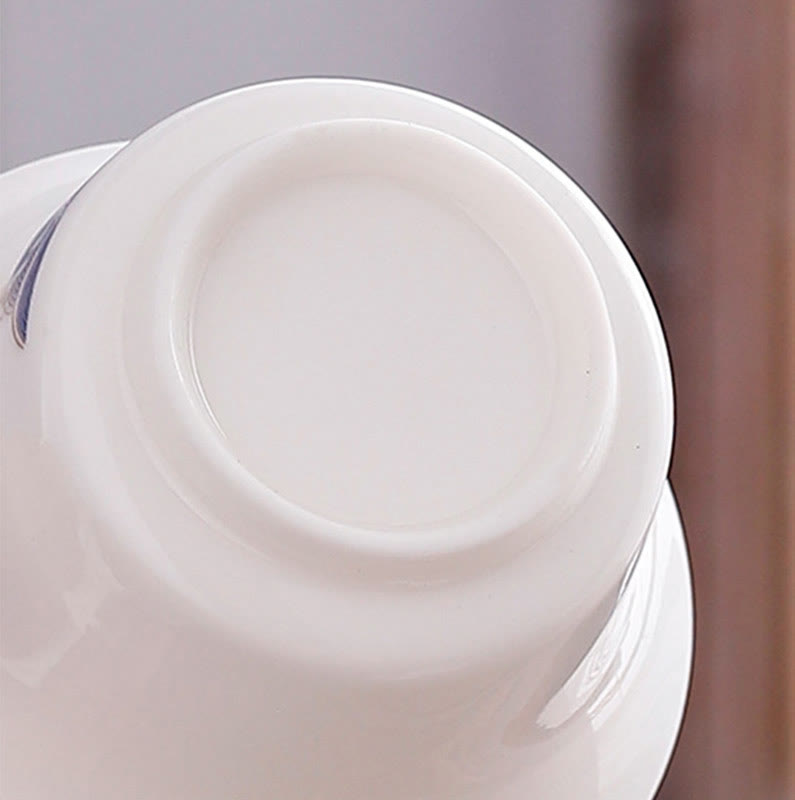 Teetassen Mit Untertasse Gaiwan Berge Porzellan