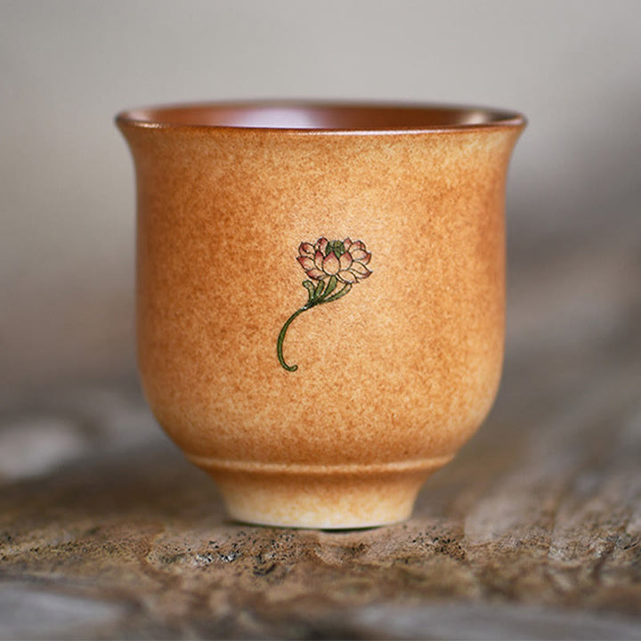 Teetassen Porzellan Dunhuang Lotus Kung Fu Gaiwan