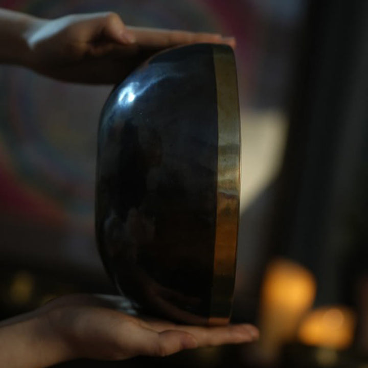 Tibetische Klangschalen Nepal Schlicht Set Geschenk