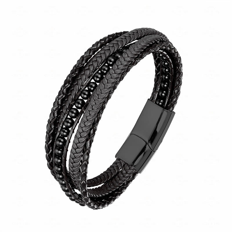 Armband Tigerauge Amazonit – Stärke