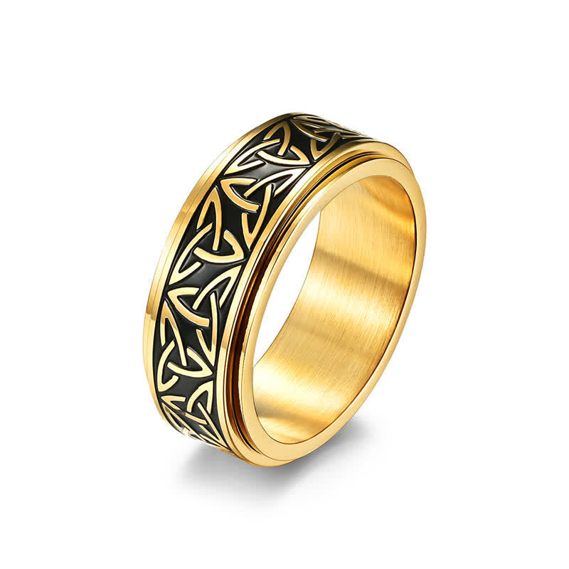 Ring Titanstahl Triquetra – Ruhe