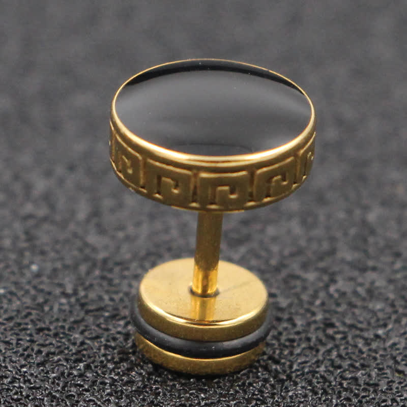 Ohrringe Titanstahl Stecker