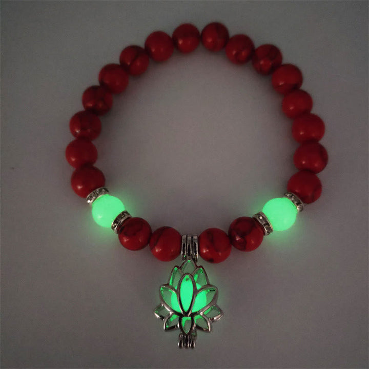 Armband Türkis Lotus – Schutz – Energie
