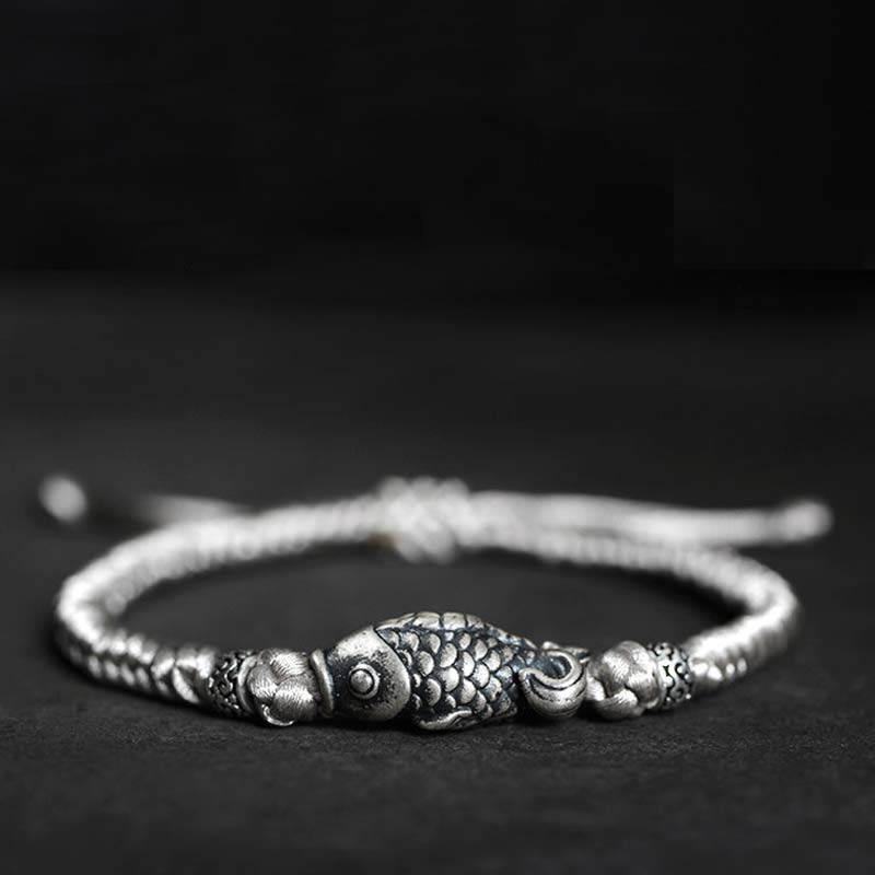 Armband Silber Koi Fisch – Glück