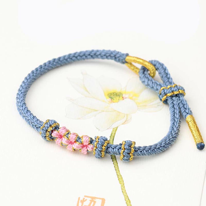 Armband Pfirsichblüte – Glück