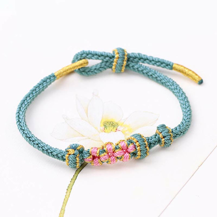 Armband Pfirsichblüte – Glück