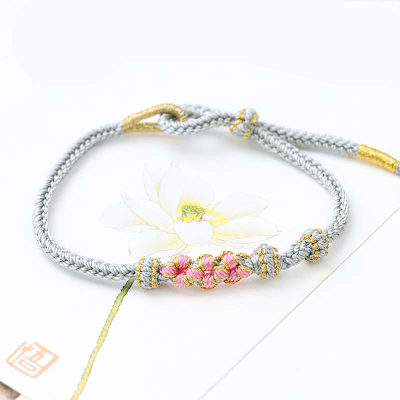 Armband Pfirsichblüte – Glück