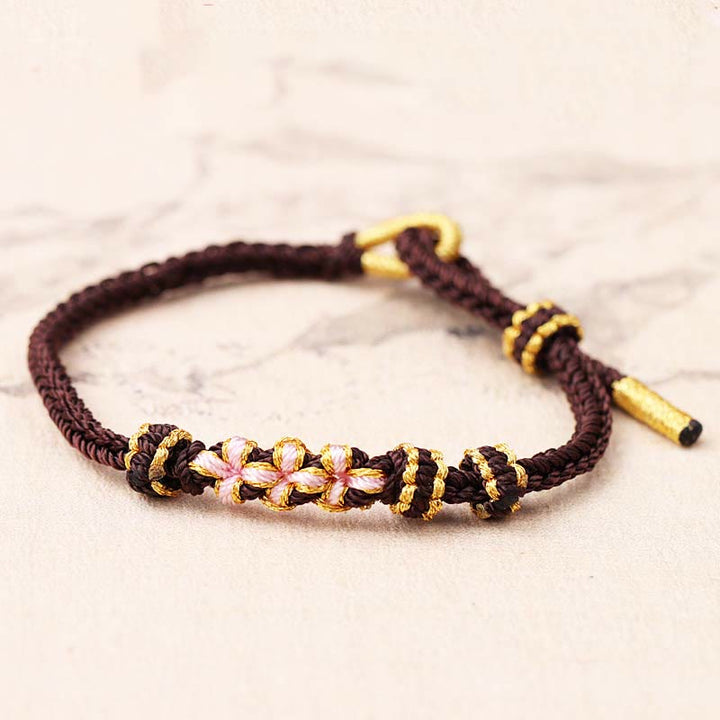 Armband Pfirsichblüte – Glück