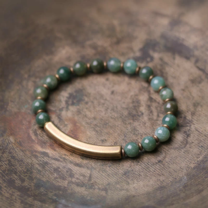 Armband Schwarzer Obsidian Kristall Paar – Stärke