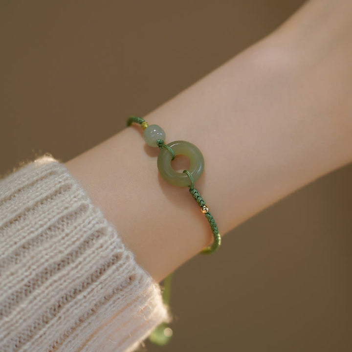 Armband Jade Lotus – Stärke