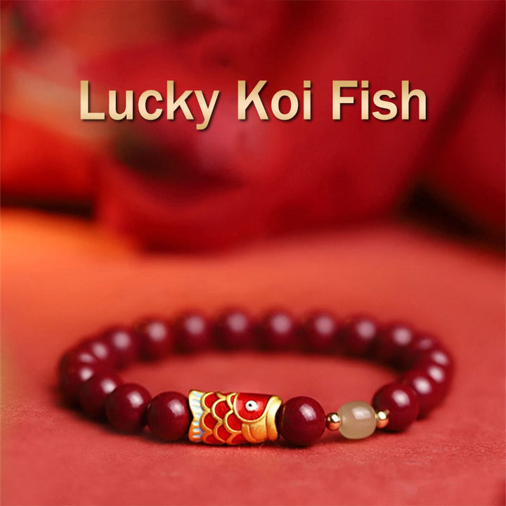 Armband Zinnober Jade Lotus – Ruhe