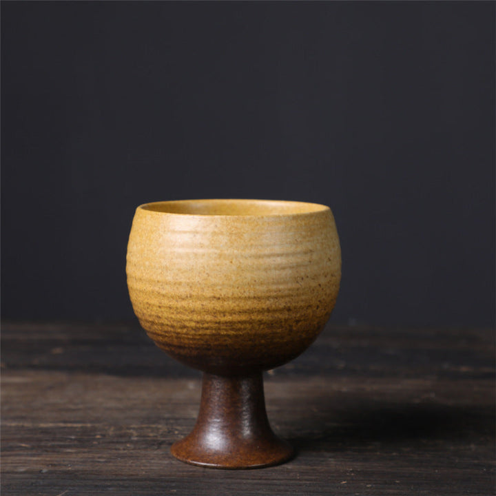 Vintage Teetasse Kelch Design Keramik Gaiwan