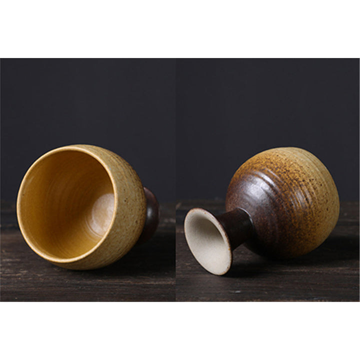 Vintage Teetasse Kelch Design Keramik Geschenk