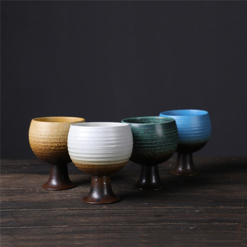 Vintage Teetasse Kelch Design Keramik Porzellan