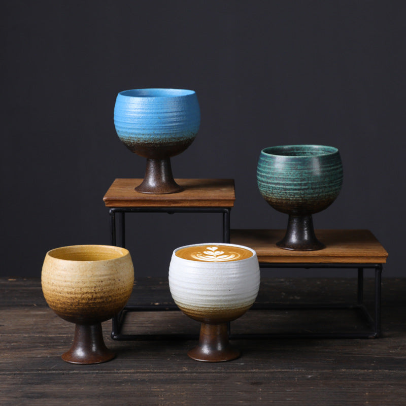 Vintage Teetasse Kelch Design Keramik