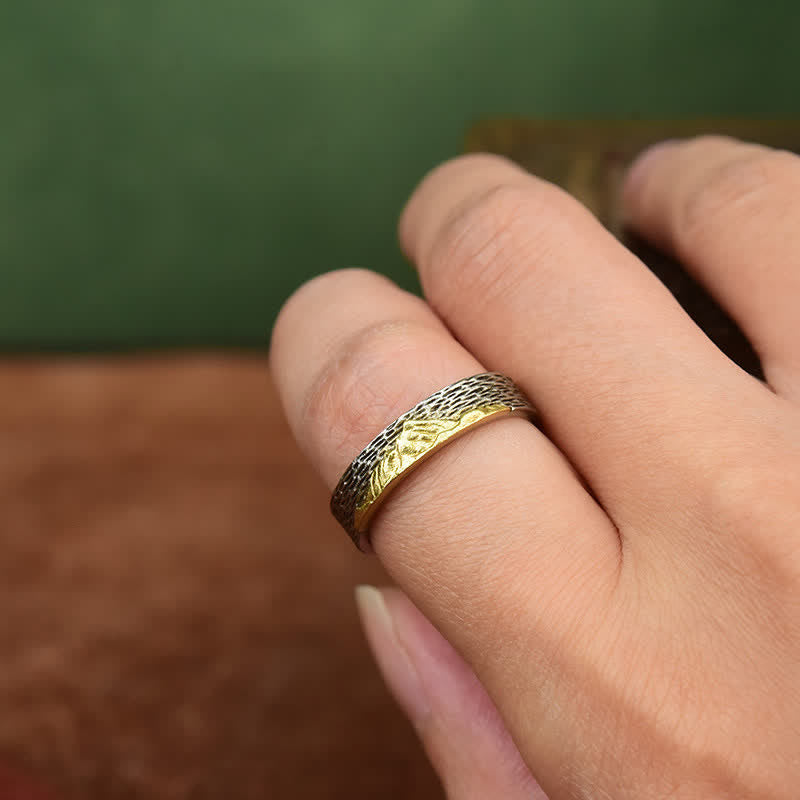 Ring Kupfer Mount Everest Garuda Weisheit Schutz Energie