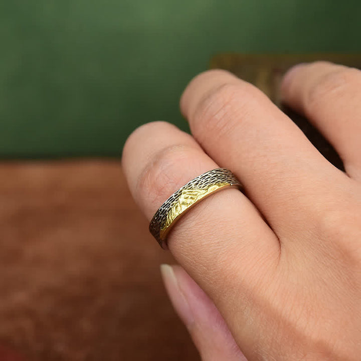 Ring Kupfer Mount Everest Garuda Weisheit Schutz Energie