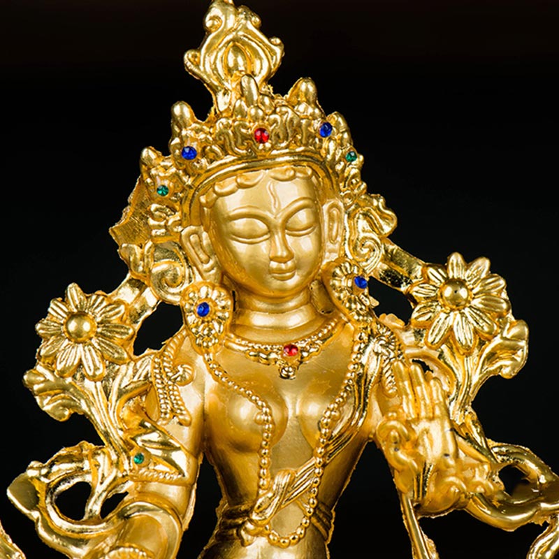 Weiße Tara Statue