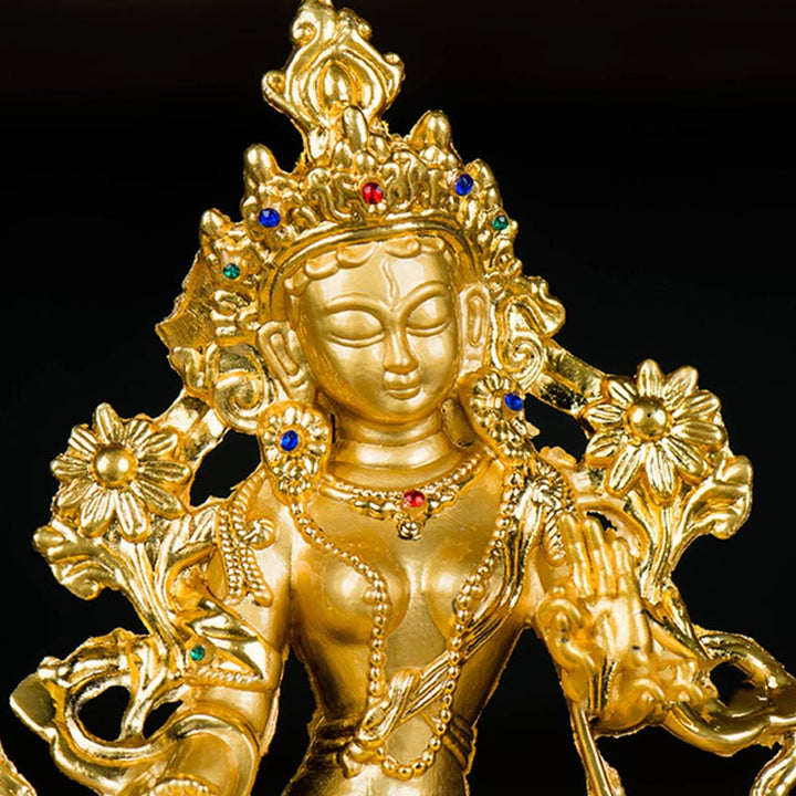Weiße Tara Statue