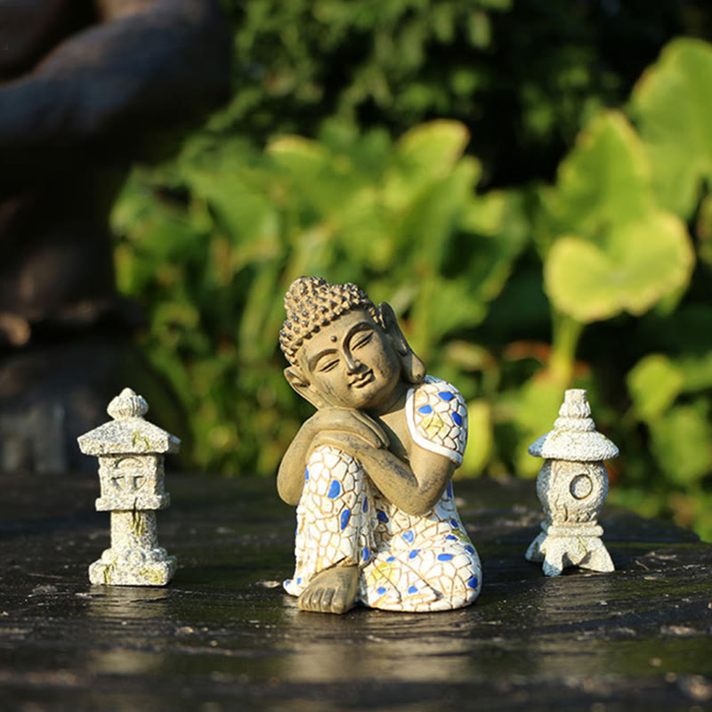 Zen Meditation Buddha Deko
