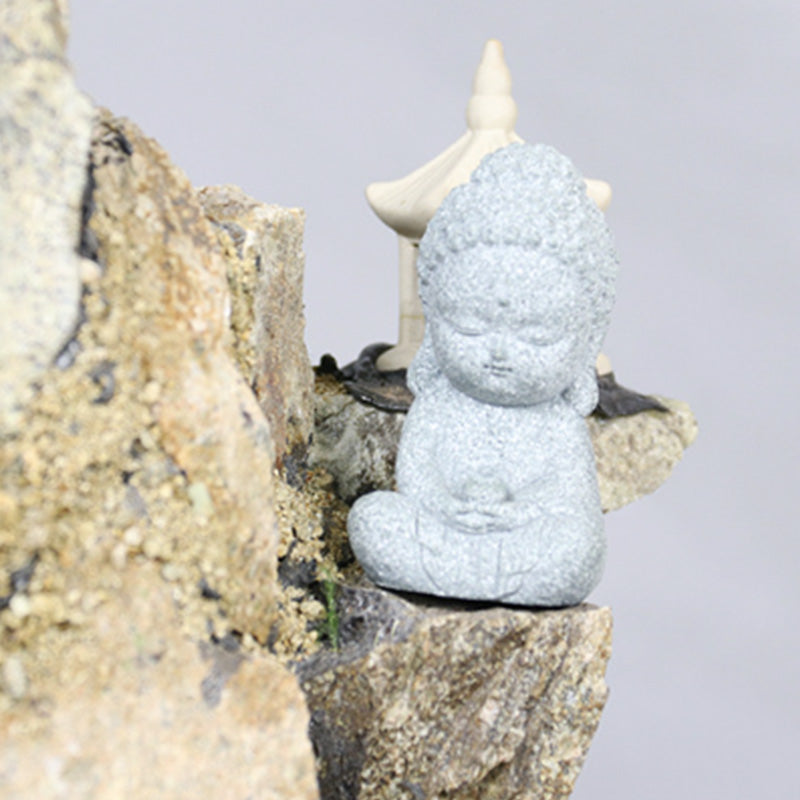 Zen Meditation Buddha Mitgefühl Harz Wohnzimmer